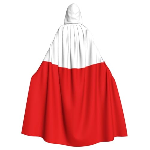 Uyhhgqw Flagge Thüringens Halloween Hexenkostüm Herren Damen Kapuzenumhang Horror Horror Halloween Kostüm Cosplay Kostüm von Uyhhgqw