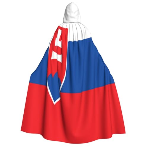 Uyhhgqw Flagge der Slowakei Halloween Hexenkostüm Herren Damen Kapuzenumhang Horror Horror Halloween Kostüm Cosplay Kostüm Uyhhgqw Flagge der Slowakei Halloween Hexenkostüm Herren Damen Kapuzenumhang Horror Horror Halloween Kostüm Cosplay Kostüm von Uyhhgqw