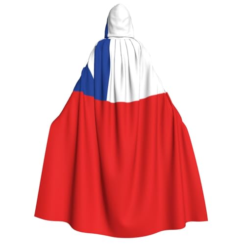 Uyhhgqw Flagge von Chile Halloween Hexenkostüm Herren Damen Kapuzenumhang Horror Horror Halloween Kostüm Cosplay Kostüm Uyhhgqw Flagge von Chile Halloween Hexenkostüm Herren Damen Kapuzenumhang Horror Horror Halloween Kostüm Cosplay Kostüm von Uyhhgqw