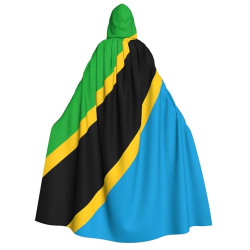Uyhhgqw Halloween Hexenkostüm Tansania Flagge Herren Damen Kapuzenumhang Horror Horror Halloween Kostüm Cosplay Kostüm Uyhhgqw Halloween Hexenkostüm Tansania Flagge Herren Damen Kapuzenumhang Horror Horror Halloween Kostüm Cosplay Kostüm von Uyhhgqw