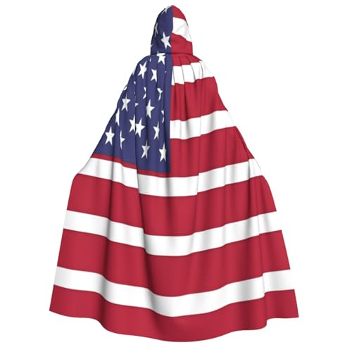 Uyhhgqw Halloween-Hexenkostüm mit amerikanischer Flagge, für Herren und Damen, mit Kapuze, Horror, Horror, Halloween-Kostüm, Cosplay-Kostüm Uyhhgqw Halloween-Hexenkostüm mit amerikanischer Flagge, für Herren und Damen, mit Kapuze, Horror, Horror, Halloween-Kostüm, Cosplay-Kostüm von Uyhhgqw