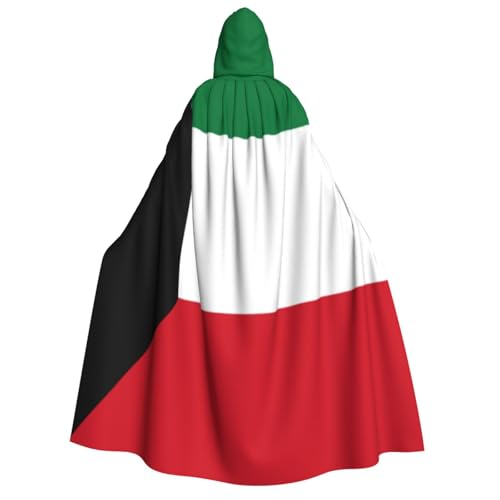 Uyhhgqw Kuwaiti Flagge Halloween Hexenkostüm Herren Damen Kapuzenumhang Horror Horror Halloween Kostüm Cosplay Kostüm Uyhhgqw Kuwaiti Flagge Halloween Hexenkostüm Herren Damen Kapuzenumhang Horror Horror Halloween Kostüm Cosplay Kostüm von Uyhhgqw