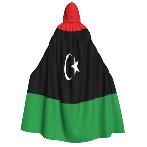 Uyhhgqw Libysche Flagge Halloween Hexenkostüm Herren Damen Kapuzenumhang Horror Horror Halloween Kostüm Cosplay Kostüm Uyhhgqw Libysche Flagge Halloween Hexenkostüm Herren Damen Kapuzenumhang Horror Horror Halloween Kostüm Cosplay Kostüm von Uyhhgqw