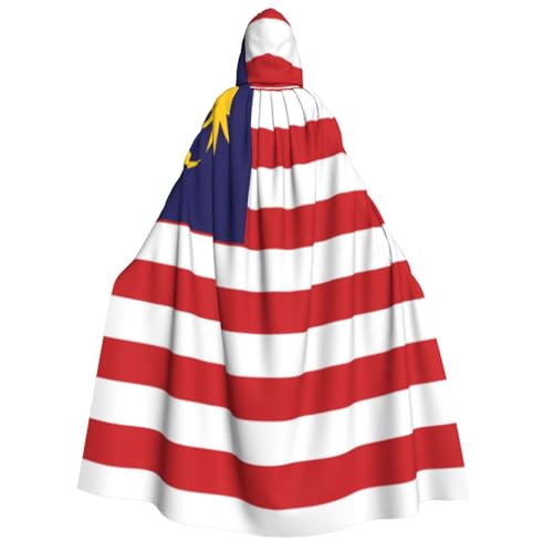 Uyhhgqw Malaysia Flagge Halloween Hexenkostüm Herren Damen Kapuzenumhang Horror Horror Halloween Kostüm Cosplay Kostüm Uyhhgqw Malaysia Flagge Halloween Hexenkostüm Herren Damen Kapuzenumhang Horror Horror Halloween Kostüm Cosplay Kostüm von Uyhhgqw