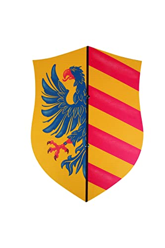 VAH - Stabiles, gebogenes Holz-Ritter Schild - Lancelot [echtes Handwerk | Made in Germany] von Spielzeugmanufaktur VAH