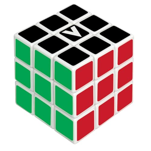 V-Cube 2057015 Zauberwürfel 3x3x3, magischer Würfel, Magic Cube, Speedcube, Knobelspiel für Erwachsene und Kinder ab 6 Jahren, klassisch von V-Cube