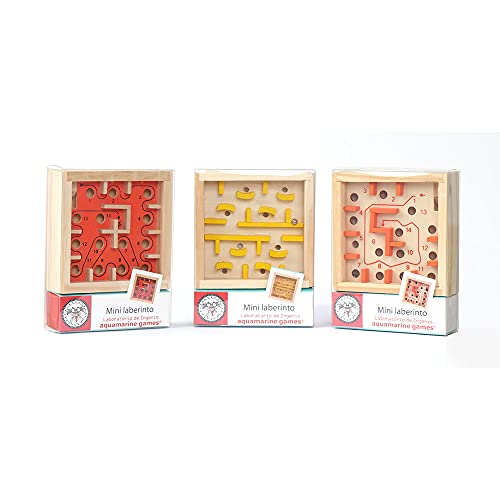 V-Cube - Mini-Labyrinth, Holz, Mehrfarbig (XNG-CP050) von V-Cube