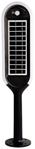 V-TAC Solar-Außenstandleuchte mit Bewegungsmelder VT-945 6665 LED 5.00W Tageslichtweiß Weiß, Schwarz von V-TAC