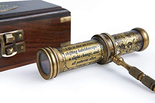 V.Empire Handgefertigtes Kaleidoskop, pädagogische Vintage-Kollektion, Geburtstag, für jeden Anlass, Geschenk für Kinder und Erwachsene V.Empire Handgefertigtes Kaleidoskop, pädagogische Vintage-Kollektion, Geburtstag, für jeden Anlass, Geschenk für Kinder und Erwachsene von V.Empire