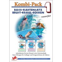 Kombi-Pack 1: Basis-Kartensatz "Technik" Brust-Kraul-Rücken, 3 Teile Kombi-Pack 1: Basis-Kartensatz "Technik" Brust-Kraul-Rücken, 3 Teile von VA-Verlag