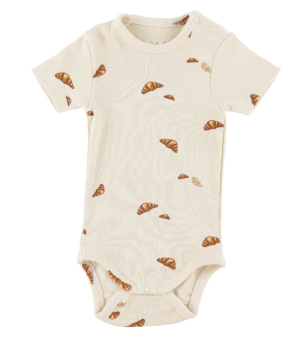 VACVAC Body k/ä - Kurt - Mini Croissant - Beige - VACVAC - 1-1½ Jahre (80-86) - Body K/Ä von VACVAC