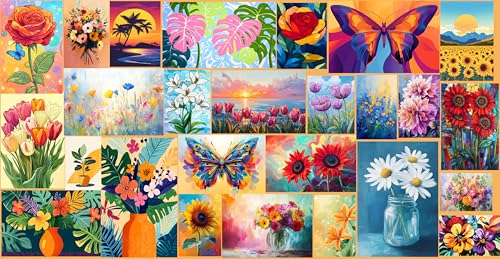 VAIIEYO Blumen Puzzle 1000 Teile, Puzzle Erwachsene Schmetterling, Kreative Unterhaltung,Spaß, Geschicklichkeitsspiel für die Ganze Familie, für Erwachsene und Kinder ab 14 Jahren, Schöne Geschenkidee von VAIIEYO