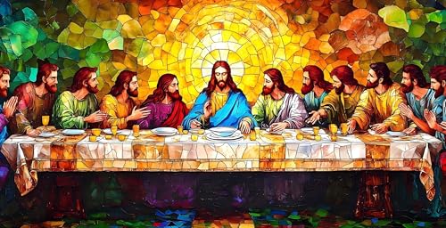VAIIEYO Jesus Puzzle 1000 Teile, Puzzle Erwachsene Religion, Kreative Unterhaltung, Spaß, Geschicklichkeitsspiel für die Ganze Familie, für Erwachsene und Kinder ab 14 Jahren, Schöne Geschenkidee von VAIIEYO