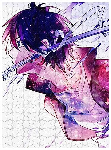 Für Erwachsene, 1000 Teile Holzpuzzle, Heimdekoration, Anime Noragami Yato75*50cm von VAKUUM