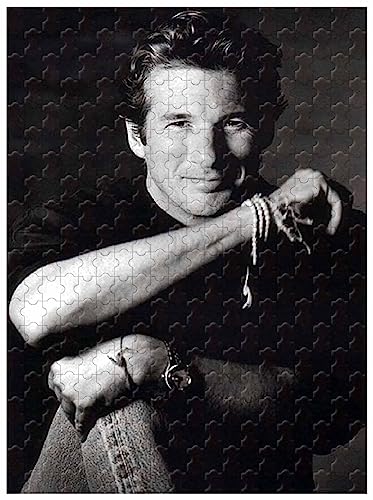 Für Erwachsene, 1000 Teile Holzpuzzle, Heimdekoration, Schauspieler Richard Gere 75 * 50 cm von VAKUUM