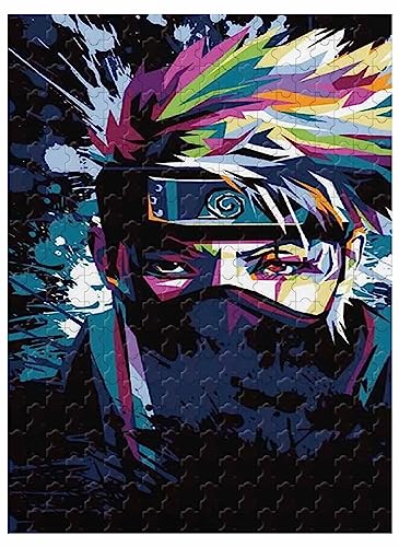 Für Erwachsene, 1000 Teile Holzpuzzle, Wanddekoration, Anime-Kakashi-Bild, 75 x 50 cm Für Erwachsene, 1000 Teile Holzpuzzle, Wanddekoration, Anime-Kakashi-Bild, 75 x 50 cm von VAKUUM