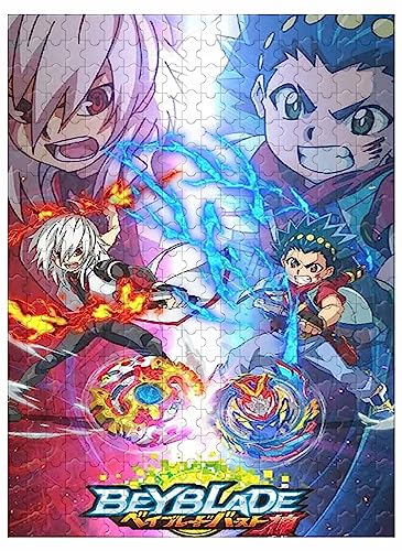 Für Erwachsene, 1000 Teile Holzpuzzle, Wanddekoration, Beyblade Burst Anime-Bild, 75 x 50 cm Für Erwachsene, 1000 Teile Holzpuzzle, Wanddekoration, Beyblade Burst Anime-Bild, 75 x 50 cm von VAKUUM
