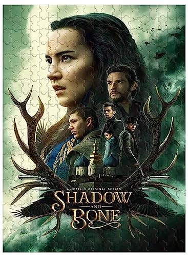 Für Erwachsene, 1000 Teile Holzpuzzle, Wanddekoration, Fantasy-TV-Serie „Shadow and Bone“, 75 x 50 cm von VAKUUM