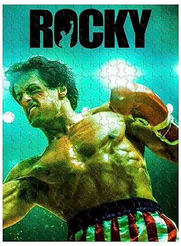 Für Erwachsene, 1000 Teile Holzpuzzle, Wanddekoration, Rocky Balboa Vintage Kunstbild 75 * 50cm Für Erwachsene, 1000 Teile Holzpuzzle, Wanddekoration, Rocky Balboa Vintage Kunstbild 75 * 50cm von VAKUUM