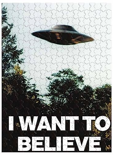 Für Erwachsene, 1000 Teile Holzpuzzle, Wanddekoration, X-Files - I Want to Believe - UFO - Filmposter Kino Filmbild 75 * 50cm Für Erwachsene, 1000 Teile Holzpuzzle, Wanddekoration, X-Files - I Want to Believe - UFO - Filmposter Kino Filmbild 75 * 50cm von VAKUUM