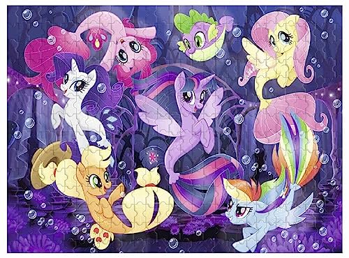 Für Erwachsene, 300 Teile Holzpuzzle, My Little Pony Animation 38 * 26cm Für Erwachsene, 300 Teile Holzpuzzle, My Little Pony Animation 38 * 26cm von VAKUUM