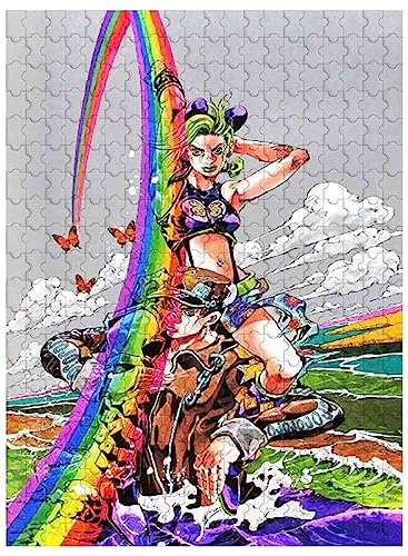Für Erwachsene, 300 Teile Holzpuzzle, Wanddekoration, Anime JoJo's Bizarre Adventure JJBA Bild Jolyne Cujoh Kujo Jotaro 38 * 26cm Für Erwachsene, 300 Teile Holzpuzzle, Wanddekoration, Anime JoJo's Bizarre Adventure JJBA Bild Jolyne Cujoh Kujo Jotaro 38 * 26cm von VAKUUM
