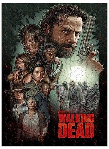 Für Erwachsene, 500 Teile Holzpuzzle, TV-Show The Walking Dead Bild 52 * 38cm von VAKUUM