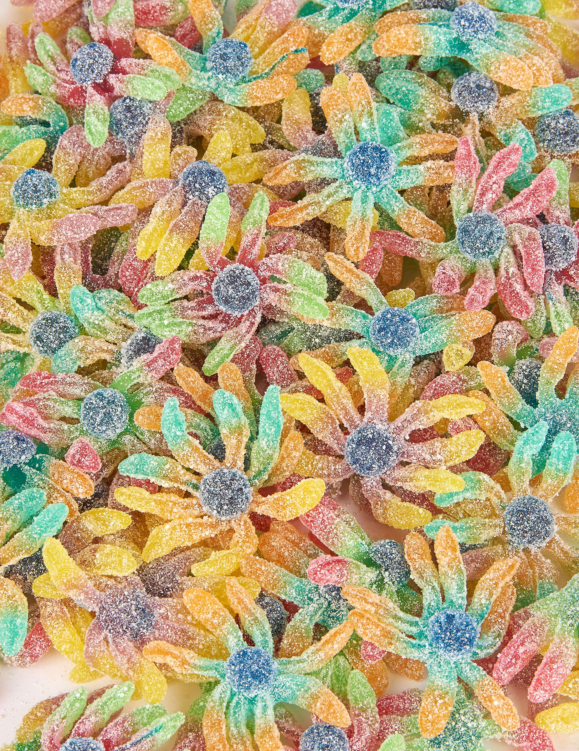 Oktopus-Fruchtgummi Halloween-Süssigkeit bunt 1000g von KARNEVAL-MEGASTORE