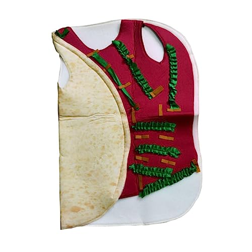 VALICLUD 1 PC Performance Kleidung Halloween Kostüme Taco Kostüm Performance Kostüm Halloween Requisiten Polyester VALICLUD 1 PC Performance Kleidung Halloween Kostüme Taco Kostüm Performance Kostüm Halloween Requisiten Polyester von VALICLUD