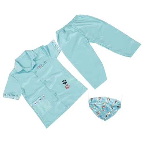 VALICLUD 1 Satz Arztkleidung Für Arztanzug Performance-kleidung -arzt-set Cosplay-kostüm Für Tierarztmantel Waschbare Arztkleidung Kinderversorgung Polyester VALICLUD 1 Satz Arztkleidung Für Arztanzug Performance-kleidung -arzt-set Cosplay-kostüm Für Tierarztmantel Waschbare Arztkleidung Kinderversorgung Polyester von VALICLUD