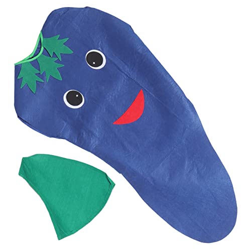 VALICLUD 1 Satz Auberginen-Kostüme Halloween-Kostüme für Gemüsekostüm für verkleidung faschingskostüme party dekoratives kostüm Cosplay-Kit für Vlies VALICLUD 1 Satz Auberginen-Kostüme Halloween-Kostüme für Gemüsekostüm für verkleidung faschingskostüme party dekoratives kostüm Cosplay-Kit für Vlies von VALICLUD