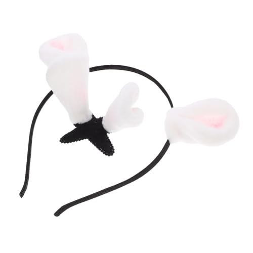 VALICLUD 1 Satz Bunny Ear Haarschmuck mit Niedlichem Hasenohr Haarreif und Haarclips für Besondere Anlässe Langlebig und Bequem Perfektes Haaraccessoire für Verspielte Styles von VALICLUD