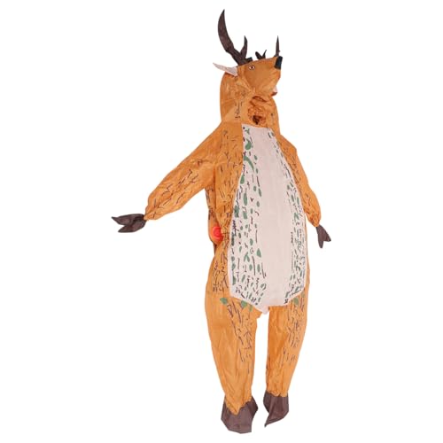 VALICLUD 1 Satz Elch Aufblasbarer Anzug Hirsch-outfit Aufblasbarer Rentieranzug Dinosaurierkostüm Alien Aufblasbares Kostüm Federnd Aufblasbares Kinderkostüm Reh 190t Polyester Light Brown VALICLUD 1 Satz Elch Aufblasbarer Anzug Hirsch-outfit Aufblasbarer Rentieranzug Dinosaurierkostüm Alien Aufblasbares Kostüm Federnd Aufblasbares Kinderkostüm Reh 190t Polyester Light Brown von VALICLUD