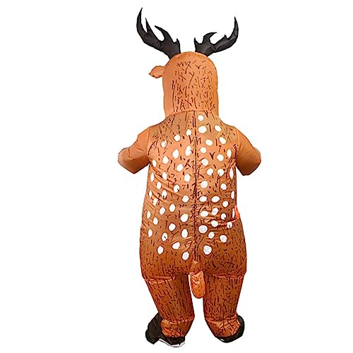 VALICLUD 1 Satz Elch aufblasbarer Anzug Partykostüm für Erwachsene aufblasbares Hirschkostüm inflatable costume tierkostüme aufblasbarer Hirsch-Overall aufblasbares Partykostüm Light Brown VALICLUD 1 Satz Elch aufblasbarer Anzug Partykostüm für Erwachsene aufblasbares Hirschkostüm inflatable costume tierkostüme aufblasbarer Hirsch-Overall aufblasbares Partykostüm Light Brown von VALICLUD