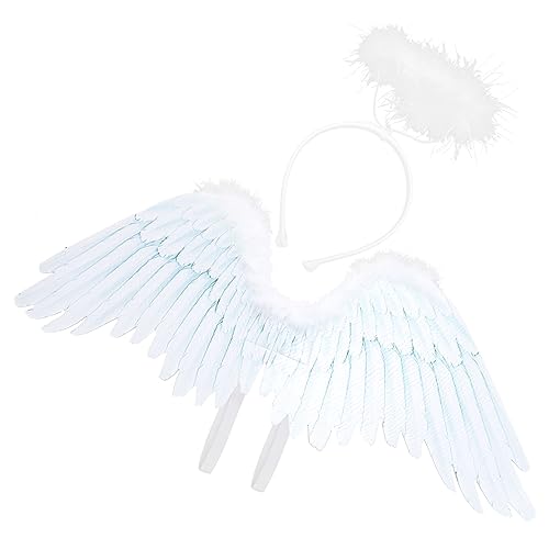 VALICLUD 1 Satz Engelsflügel Flügel Kostüm Kostümfrauen Engel-Outfit leuchten halloween costume halloween kleidung Halloween-Engel-Stirnband Engel Stirnband für Erwachsene Vlies Weiß VALICLUD 1 Satz Engelsflügel Flügel Kostüm Kostümfrauen Engel-Outfit leuchten halloween costume halloween kleidung Halloween-Engel-Stirnband Engel Stirnband für Erwachsene Vlies Weiß von VALICLUD
