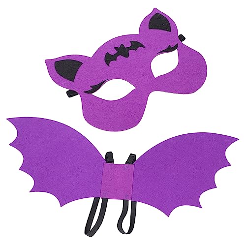 VALICLUD 1 Satz Fledermaus Maske kinderkostüme halloween kinderkostum halloween faschingkostüme Kinderfeenflügel tierische Maske Party-Fledermaus-Maske Fledermausmaske für Vlies VALICLUD 1 Satz Fledermaus Maske kinderkostüme halloween kinderkostum halloween faschingkostüme Kinderfeenflügel tierische Maske Party-Fledermaus-Maske Fledermausmaske für Vlies von VALICLUD