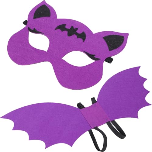 VALICLUD 1 Satz Fledermausmaske Verkleiden Kinderkostüme Flügel Beängstigend Schläger Halloween-kostüm Für Halloween-kostüme Für Cosplay Fledermauskostüm Für Vlies VALICLUD 1 Satz Fledermausmaske Verkleiden Kinderkostüme Flügel Beängstigend Schläger Halloween-kostüm Für Halloween-kostüme Für Cosplay Fledermauskostüm Für Vlies von VALICLUD