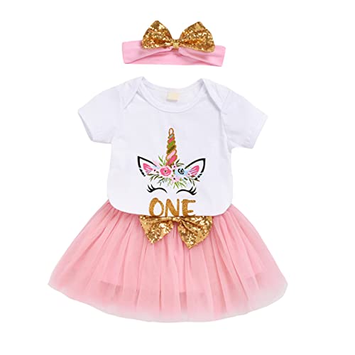 VALICLUD 1 Satz Geburtstagsoutfit Für Mädchen Cosplay-kleidung Einhorn-tutu-kleid Rosa VALICLUD 1 Satz Geburtstagsoutfit Für Mädchen Cosplay-kleidung Einhorn-tutu-kleid Rosa von VALICLUD