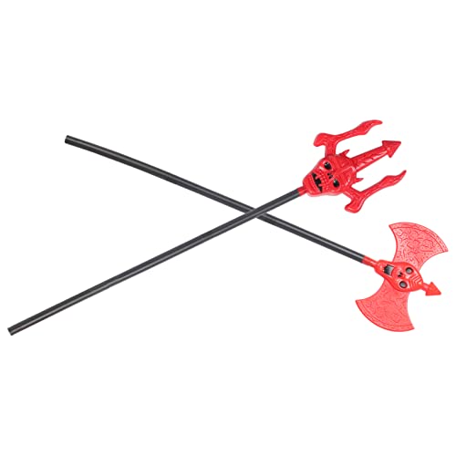 VALICLUD 1 Satz Halloween-Requisiten Kostüm Mittelalterlicher Mantel Halloween-schlauchboote Cosplay -Accessoires Cosplay Requisiten Heugabel Performance Heugabel Teufelsstütze Rot Plastik VALICLUD 1 Satz Halloween-Requisiten Kostüm Mittelalterlicher Mantel Halloween-schlauchboote Cosplay -Accessoires Cosplay Requisiten Heugabel Performance Heugabel Teufelsstütze Rot Plastik von VALICLUD
