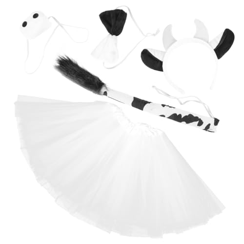 VALICLUD 1 Satz Hund Tier-Cosplay-Kostüm Kuhohren Hörner Haarband Kuhschwänze Cowgirl-Outfit Reh halloween haarschmuck halloween costume Party-Kuh-Kopfschmuck Kopfschmuck mit Kuhohren Stoff VALICLUD 1 Satz Hund Tier-Cosplay-Kostüm Kuhohren Hörner Haarband Kuhschwänze Cowgirl-Outfit Reh halloween haarschmuck halloween costume Party-Kuh-Kopfschmuck Kopfschmuck mit Kuhohren Stoff von VALICLUD
