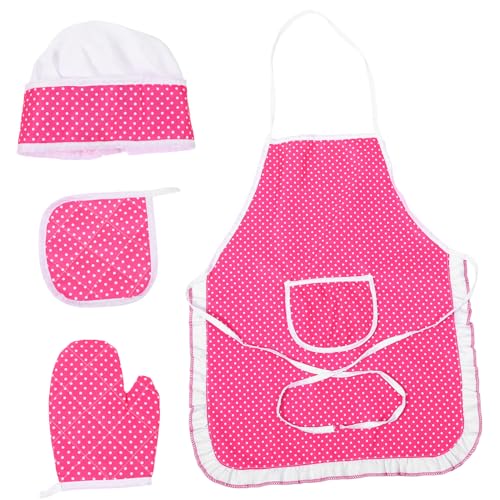 VALICLUD 1satz Koch Kostümset Für Mädchen Chef Schürze Ofenhandschuh Und Schutzmatte Für Rollenspiele Kochen Und Basteln Und Praktisch Für Kleinkinder VALICLUD 1satz Koch Kostümset Für Mädchen Chef Schürze Ofenhandschuh Und Schutzmatte Für Rollenspiele Kochen Und Basteln Und Praktisch Für Kleinkinder von VALICLUD