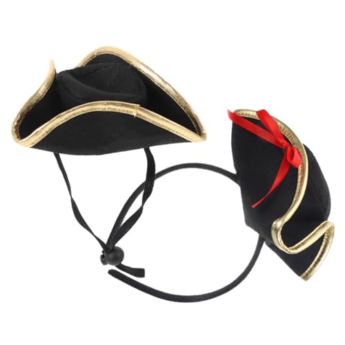 VALICLUD 1 Satz Kopfbandkopf für Piratenhut Partygeschenk Cosplay -Requisiten Partystirnband Kopfschmuck Requisiten Party-Stirnbänder für Halloween Halloween-Kopfschmuck Plastik Schwarz von VALICLUD