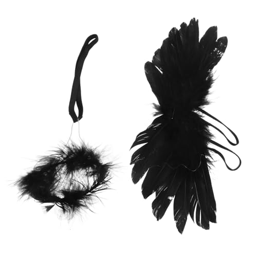 VALICLUD 1 Satz Kopfschmuck Requisiten Flügel Kostüm kleine Engelsflügel Flügel für Schuhe winzige Engelsflügel kleine Flügel Engelsflügel zum Basteln Miniflügel Eisen Black VALICLUD 1 Satz Kopfschmuck Requisiten Flügel Kostüm kleine Engelsflügel Flügel für Schuhe winzige Engelsflügel kleine Flügel Engelsflügel zum Basteln Miniflügel Eisen Black von VALICLUD