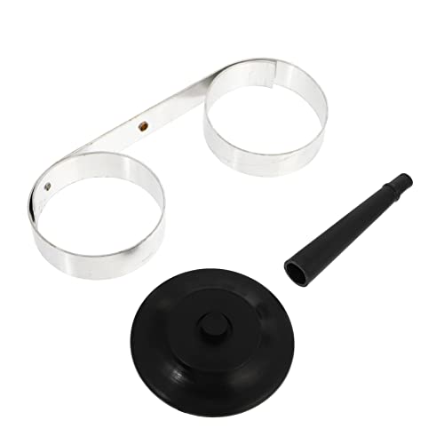 VALICLUD Lenz'Sches Gesetz Demonstrator 1 Satz Physik Experimentiergerät für Schüler Induktionsstrom Tester für Physikunterricht Einfach zu Bedienen Aluminiumring und Stabmagnet von VALICLUD