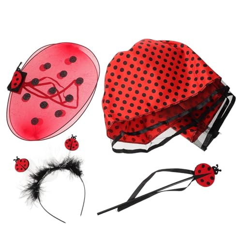 VALICLUD 1 Satz Marienkäfer Flügel Mull rock halloween costume halloween kleidung halloween clothes halloweenkostüme+für+ Party Kinderkostüm Kinderparty-Kleidungsset Stoff rot VALICLUD 1 Satz Marienkäfer Flügel Mull rock halloween costume halloween kleidung halloween clothes halloweenkostüme+für+ Party Kinderkostüm Kinderparty-Kleidungsset Stoff rot von VALICLUD