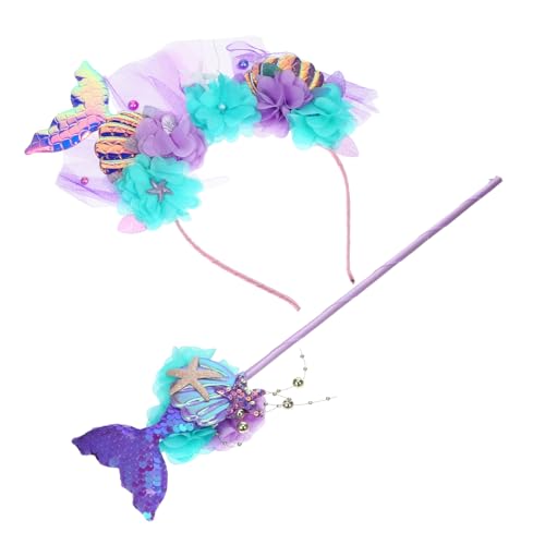 VALICLUD 1 Satz Meerjungfrau Stirnband Stick Tiaras Für Meerjungfrau Stirnband Mädchen Mermaid Party Supplies Zubehör Quinceanera Klein Meerjungfrau Geburtstagdekorationen Hoch Stoff VALICLUD 1 Satz Meerjungfrau Stirnband Stick Tiaras Für Meerjungfrau Stirnband Mädchen Mermaid Party Supplies Zubehör Quinceanera Klein Meerjungfrau Geburtstagdekorationen Hoch Stoff von VALICLUD