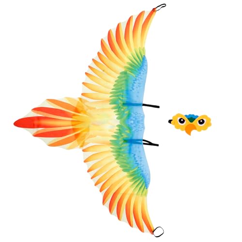 VALICLUD 1 Satz Papageienflügel-umhang Papageien-kostümflügel Aufblasbares Kostüm Für Erwachsene Vogelkostüm Schmetterlingsflügel Kostüm Kinderhalloween-kostüme Mädchen Adler Orange Stoff VALICLUD 1 Satz Papageienflügel-umhang Papageien-kostümflügel Aufblasbares Kostüm Für Erwachsene Vogelkostüm Schmetterlingsflügel Kostüm Kinderhalloween-kostüme Mädchen Adler Orange Stoff von VALICLUD