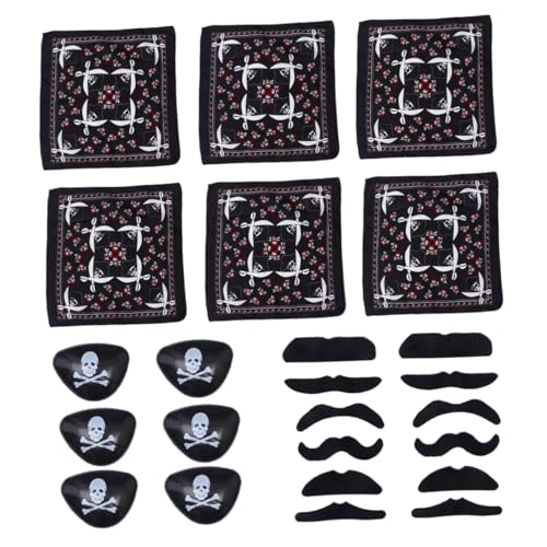 VALICLUD 1 Satz Rollenspielkostüme Piratenhut Halloween -Kostüm piratenkostüm damen Piratenzubehör Skelett Kostüm Piratenanzüge Cosplay-Anzüge Halloweenkostüm Seidig Black VALICLUD 1 Satz Rollenspielkostüme Piratenhut Halloween -Kostüm piratenkostüm damen Piratenzubehör Skelett Kostüm Piratenanzüge Cosplay-Anzüge Halloweenkostüm Seidig Black von VALICLUD