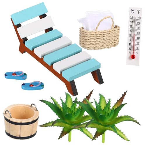 VALICLUD 1 Satz Sauna -Zubehör Set Mini-Stranddekoration Miniatur Strandzubehör Mini-Lounge-Sessel Mikro-Strand-Sommerszenen-Requisite Zubehör für Puppenhäuser Holz VALICLUD 1 Satz Sauna -Zubehör Set Mini-Stranddekoration Miniatur Strandzubehör Mini-Lounge-Sessel Mikro-Strand-Sommerszenen-Requisite Zubehör für Puppenhäuser Holz von VALICLUD