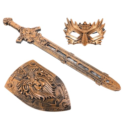 VALICLUD 1satz Medieval Cosplay Mit Schild Und Für Mädchen Requisiten Für Rollenspiele Und Bühnenauftritte Und Anwendung VALICLUD 1satz Medieval Cosplay Mit Schild Und Für Mädchen Requisiten Für Rollenspiele Und Bühnenauftritte Und Anwendung von VALICLUD
